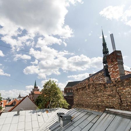 Cozy Studio Mansard Riga Old Town Aptartment, Ac Kültér fotó