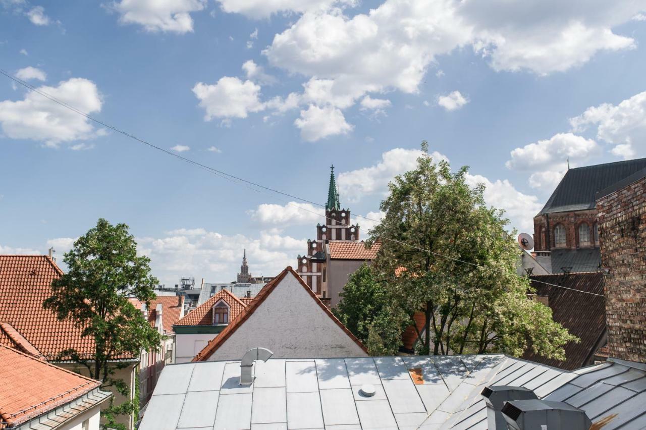 Cozy Studio Mansard Riga Old Town Aptartment, Ac Kültér fotó