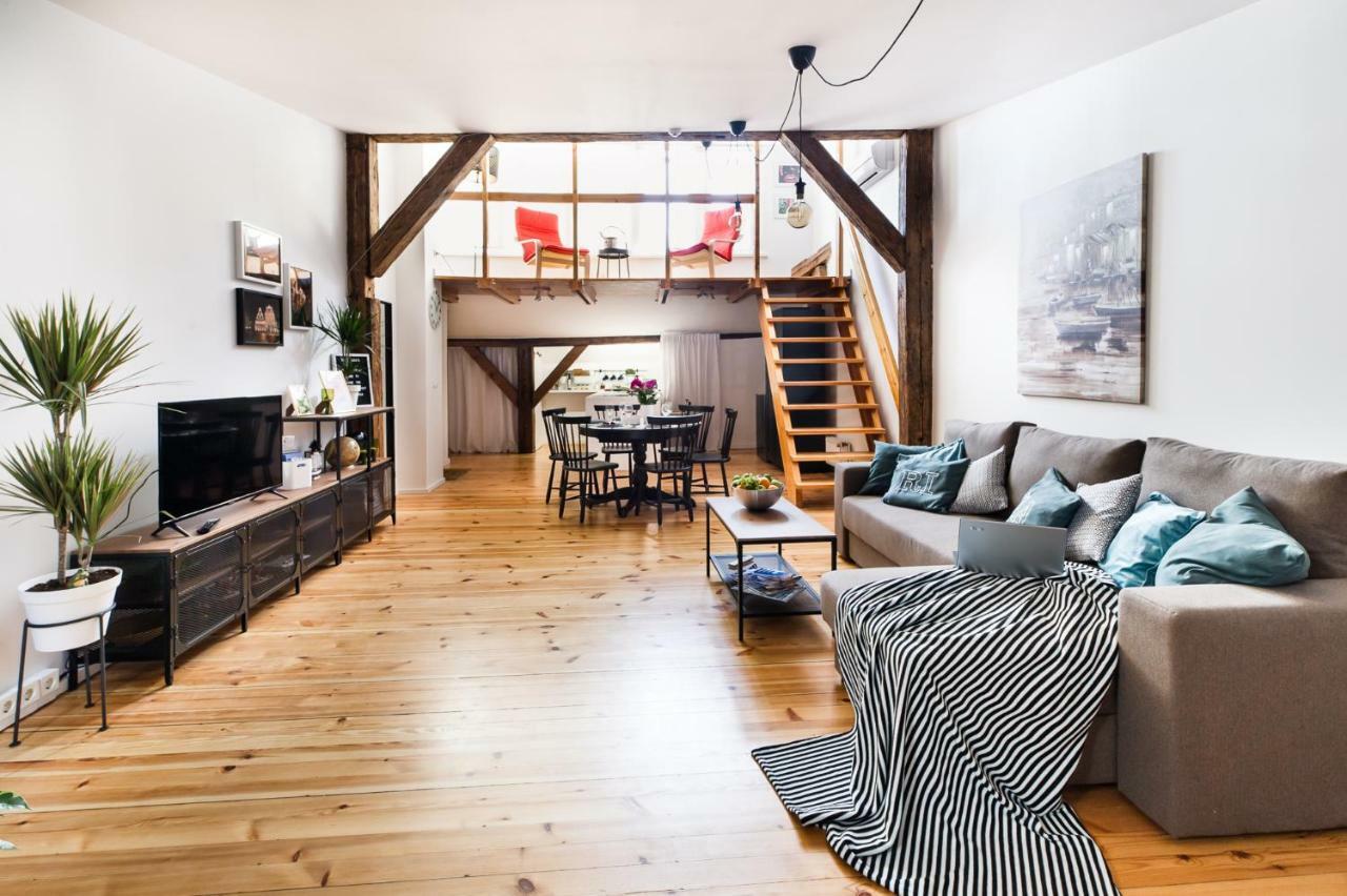 Cozy Studio Mansard Riga Old Town Aptartment, Ac Kültér fotó