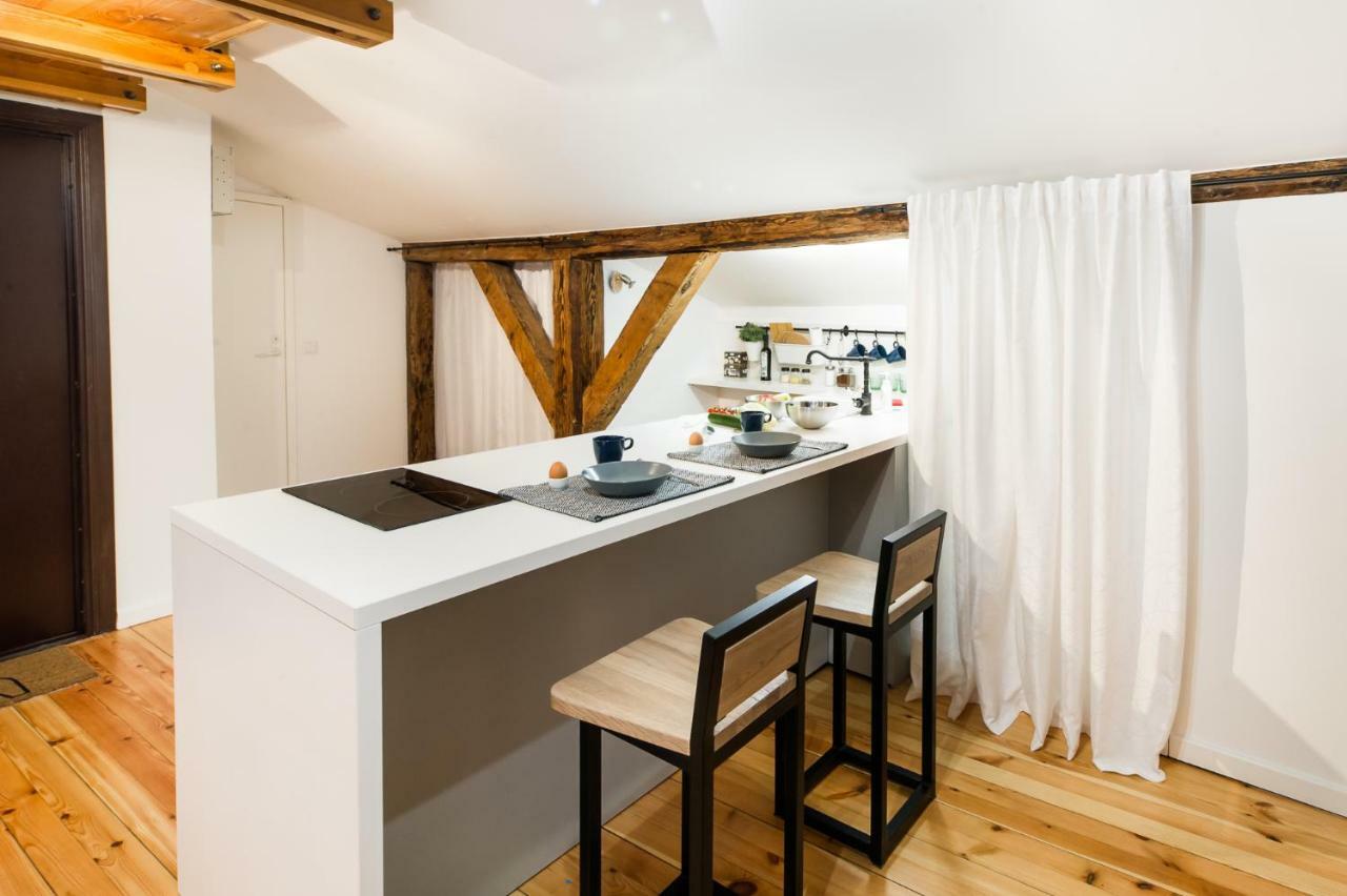 Cozy Studio Mansard Riga Old Town Aptartment, Ac Kültér fotó