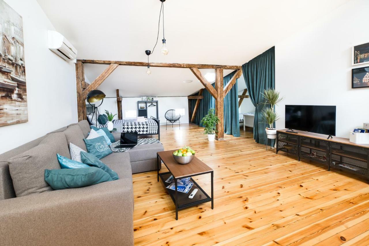 Cozy Studio Mansard Riga Old Town Aptartment, Ac Kültér fotó