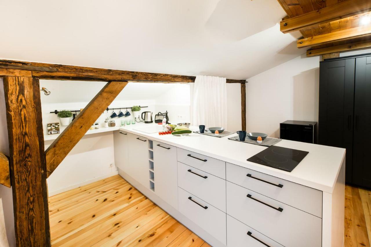 Cozy Studio Mansard Riga Old Town Aptartment, Ac Kültér fotó