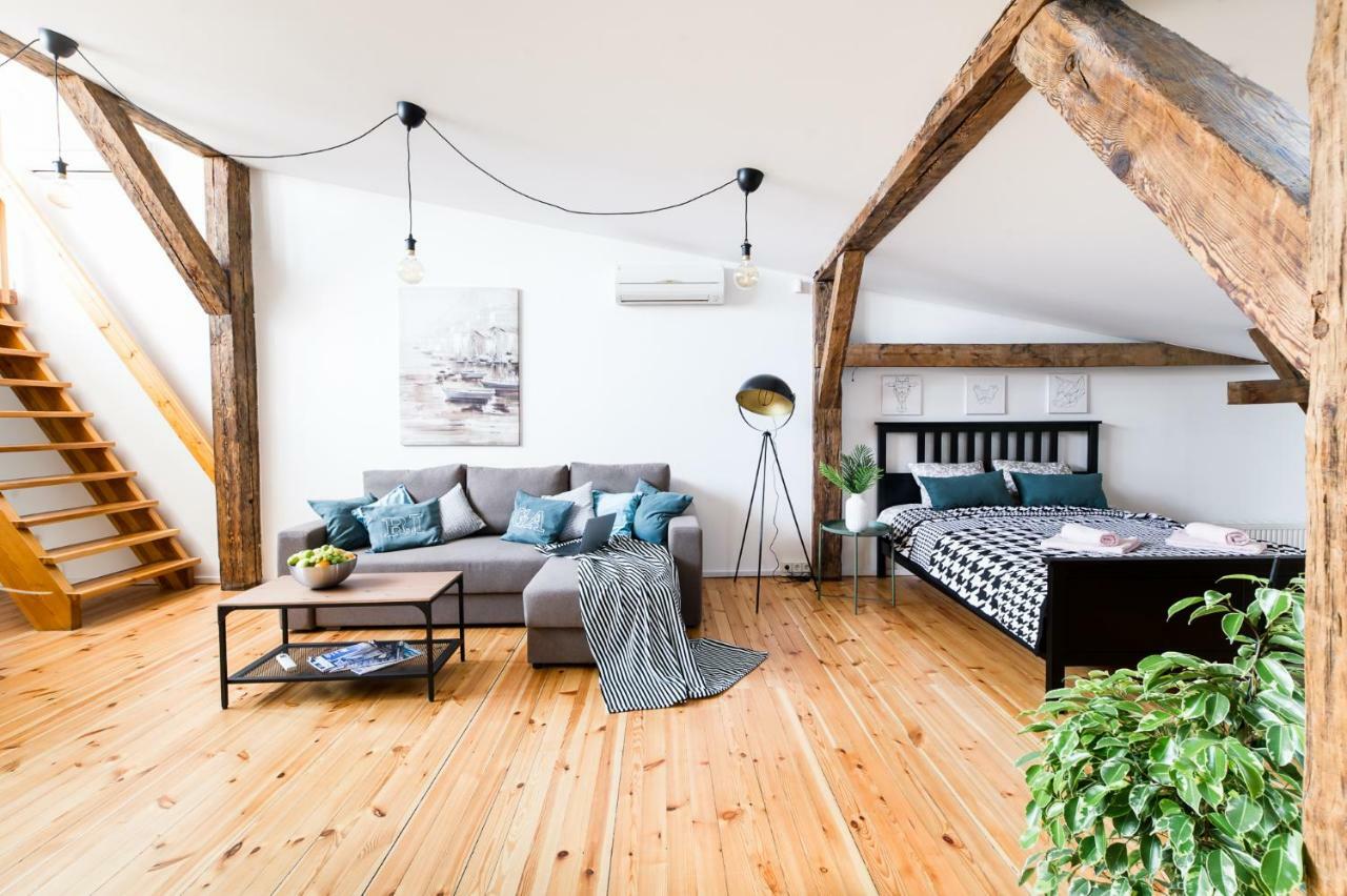 Cozy Studio Mansard Riga Old Town Aptartment, Ac Kültér fotó