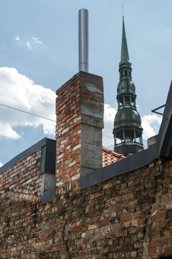 Cozy Studio Mansard Riga Old Town Aptartment, Ac Kültér fotó