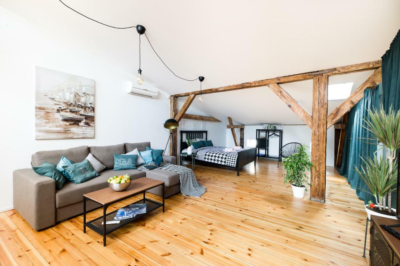 Cozy Studio Mansard Riga Old Town Aptartment, Ac Kültér fotó